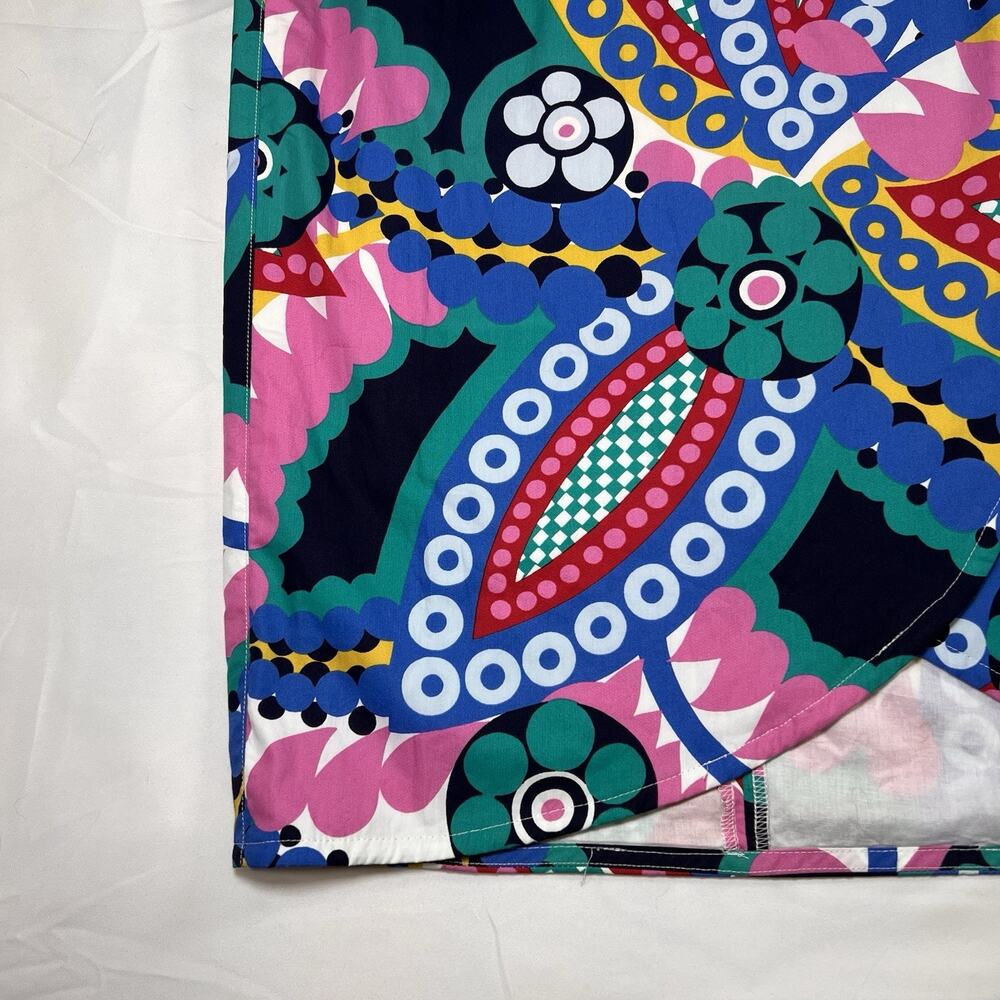 J.Crew Skirt Size 6 Ratti Kaleidoscope Floral Multicolor Tie-back Tulip L7939 - Picture 5 of 13